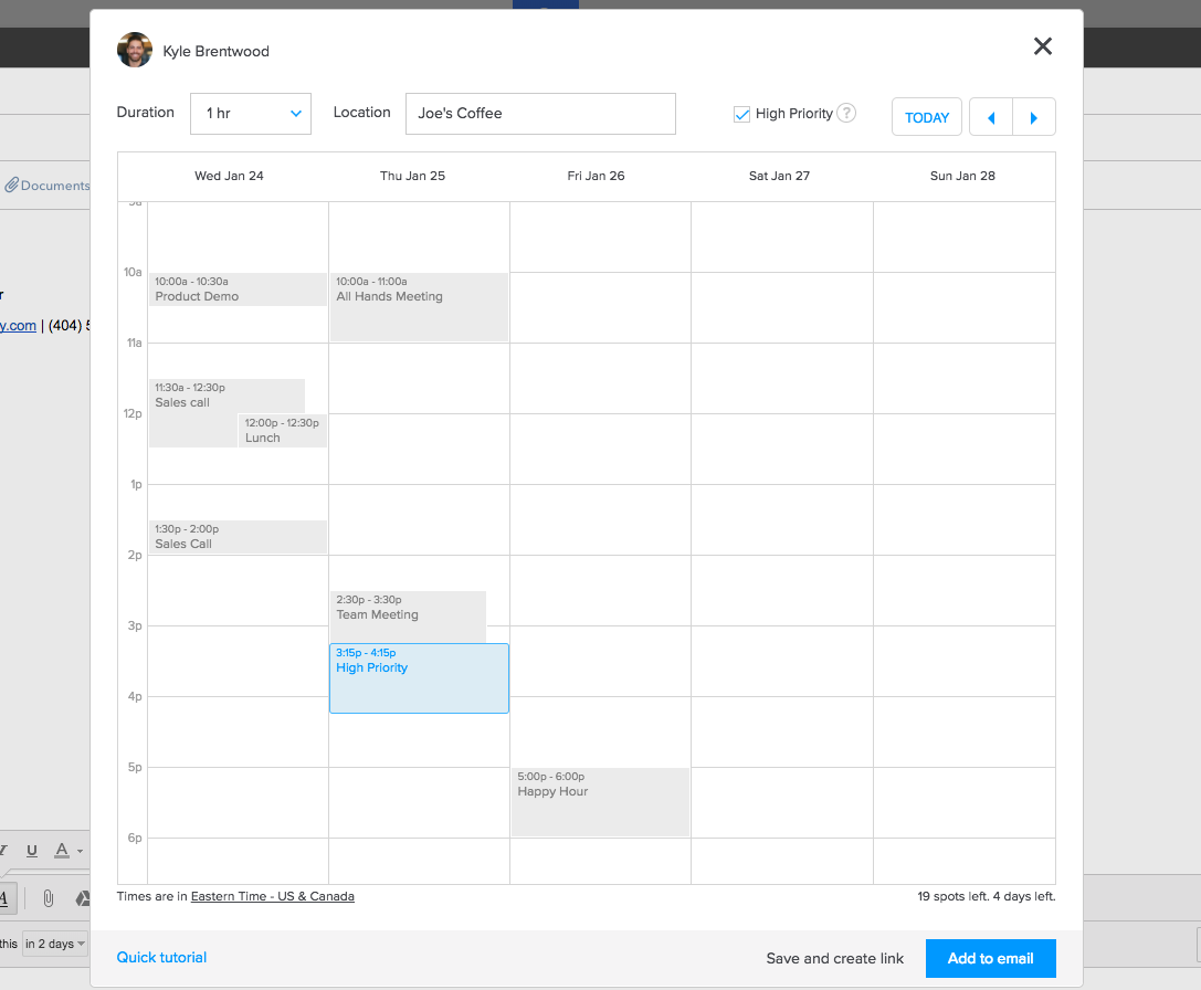 Get meetings scheduled in a snap with Calendly for Chrome Calendly