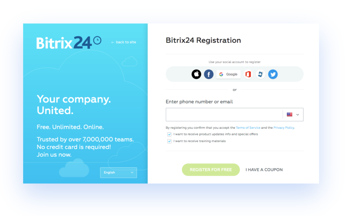 Bitrix 24 is a user-friendly interface that makes tracking leads easy.