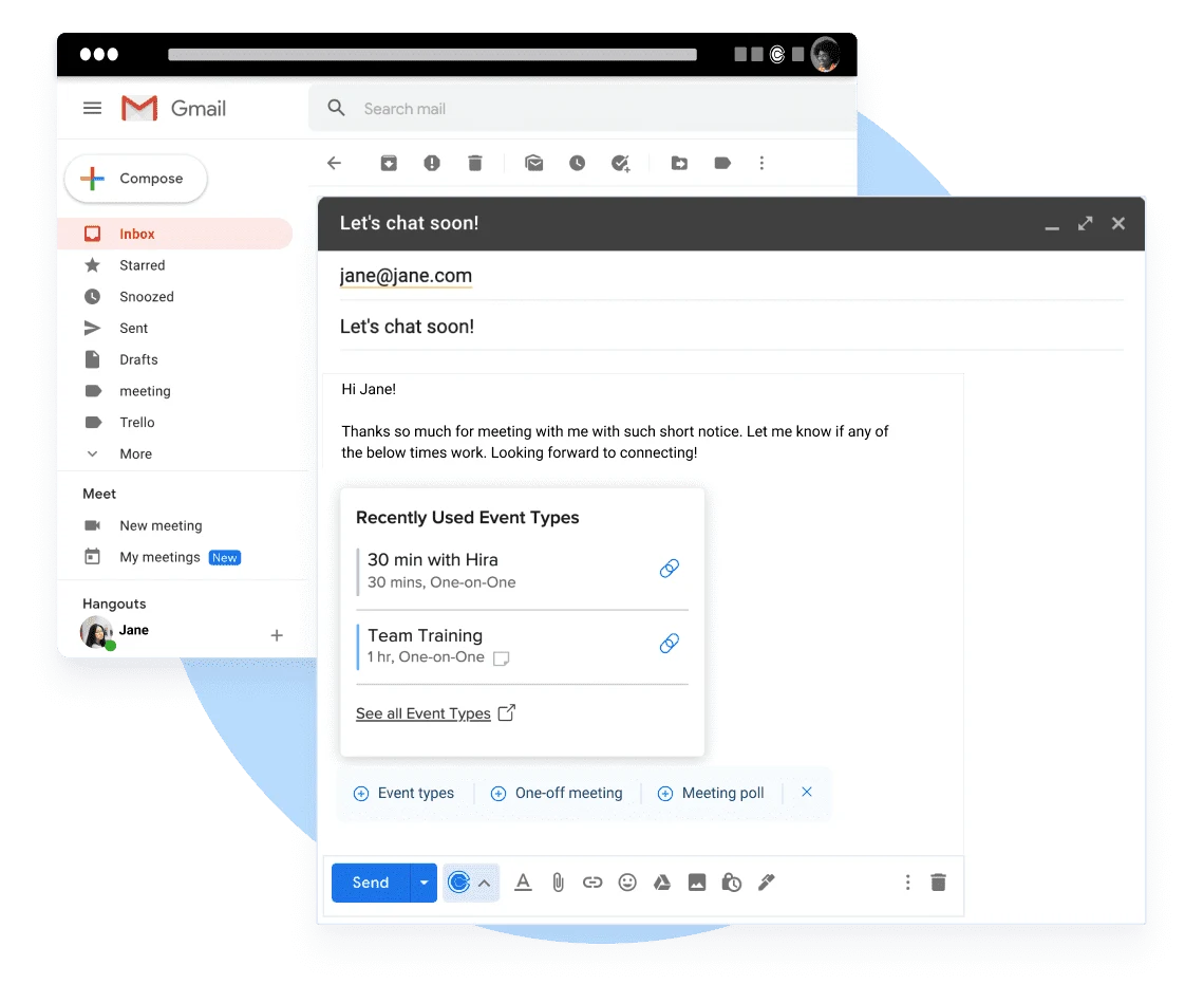 Optimice Gmail con Calendly