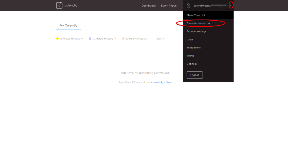 Calendly integrates with calendar Calendly