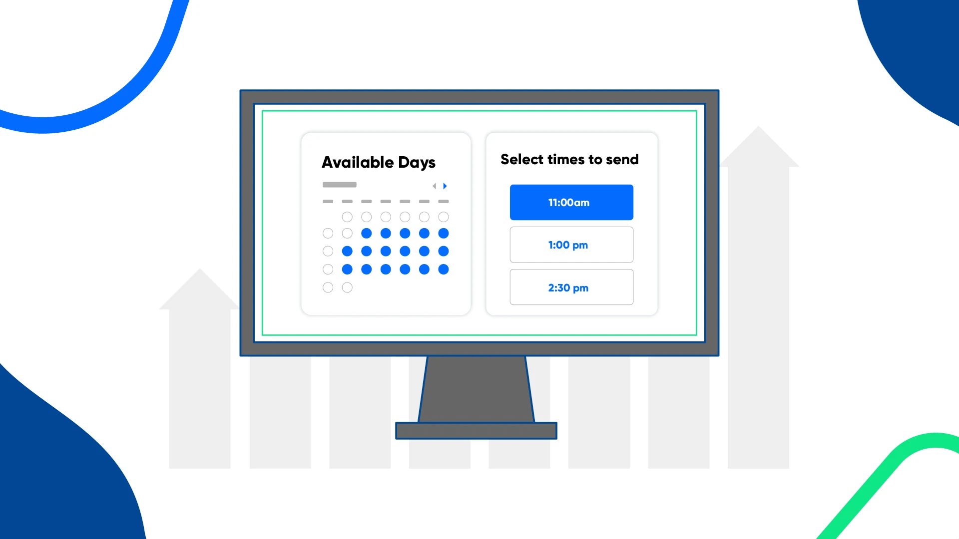 The easy way to book more leads? Add scheduling to your website with Calendly.