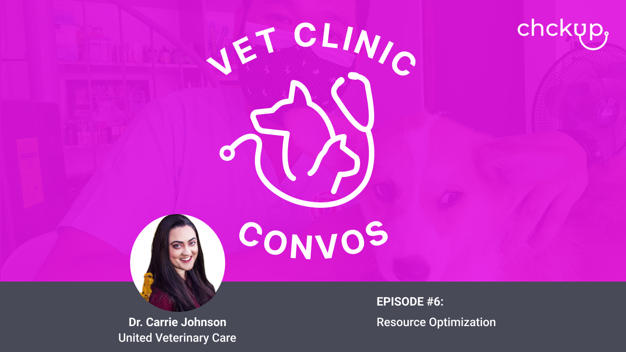 Resource Optimization with Dr. Carrie Johnson - Ep. 6: Vet Clinic Convos