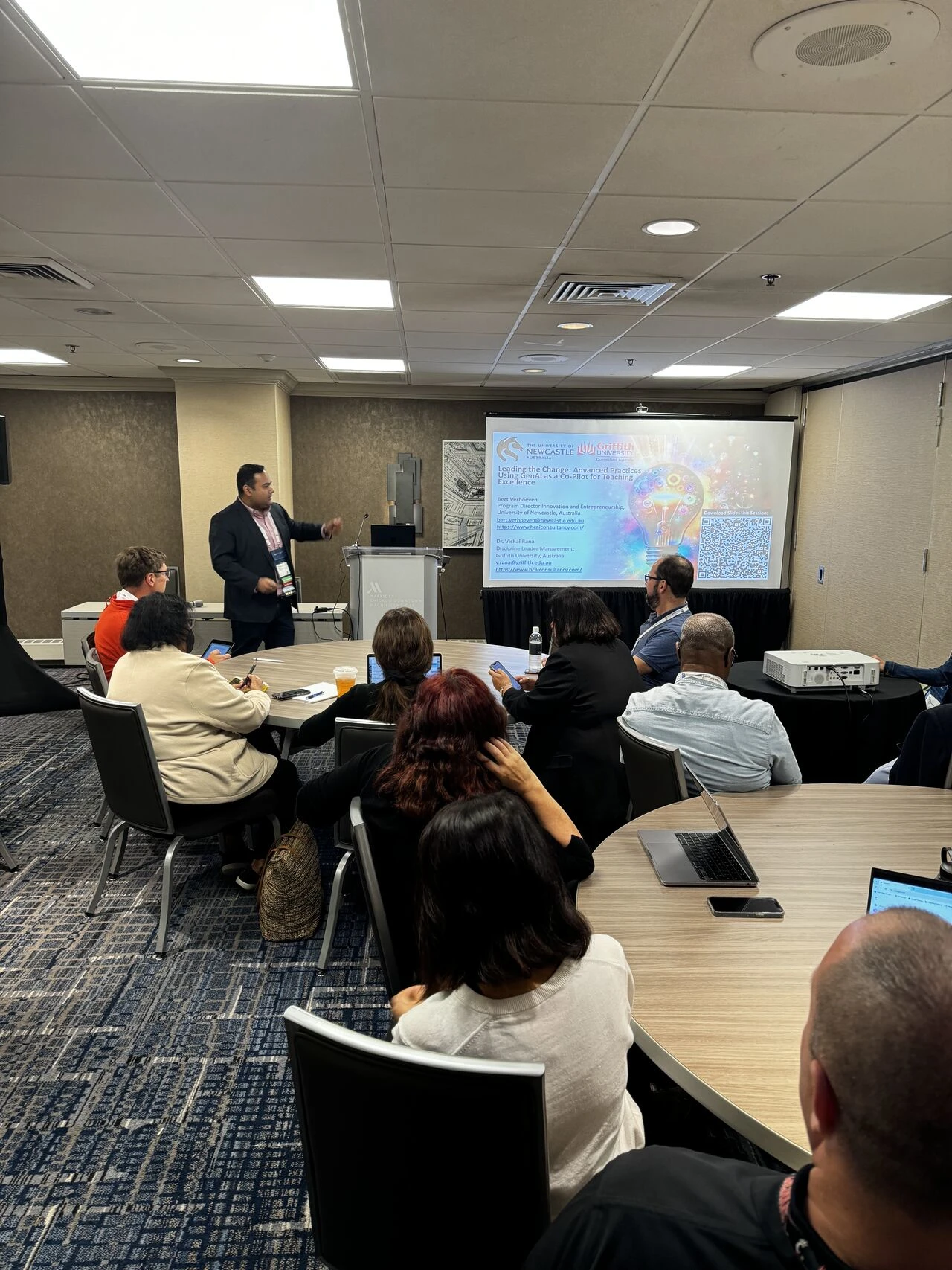 Presenting at the Academy of Management