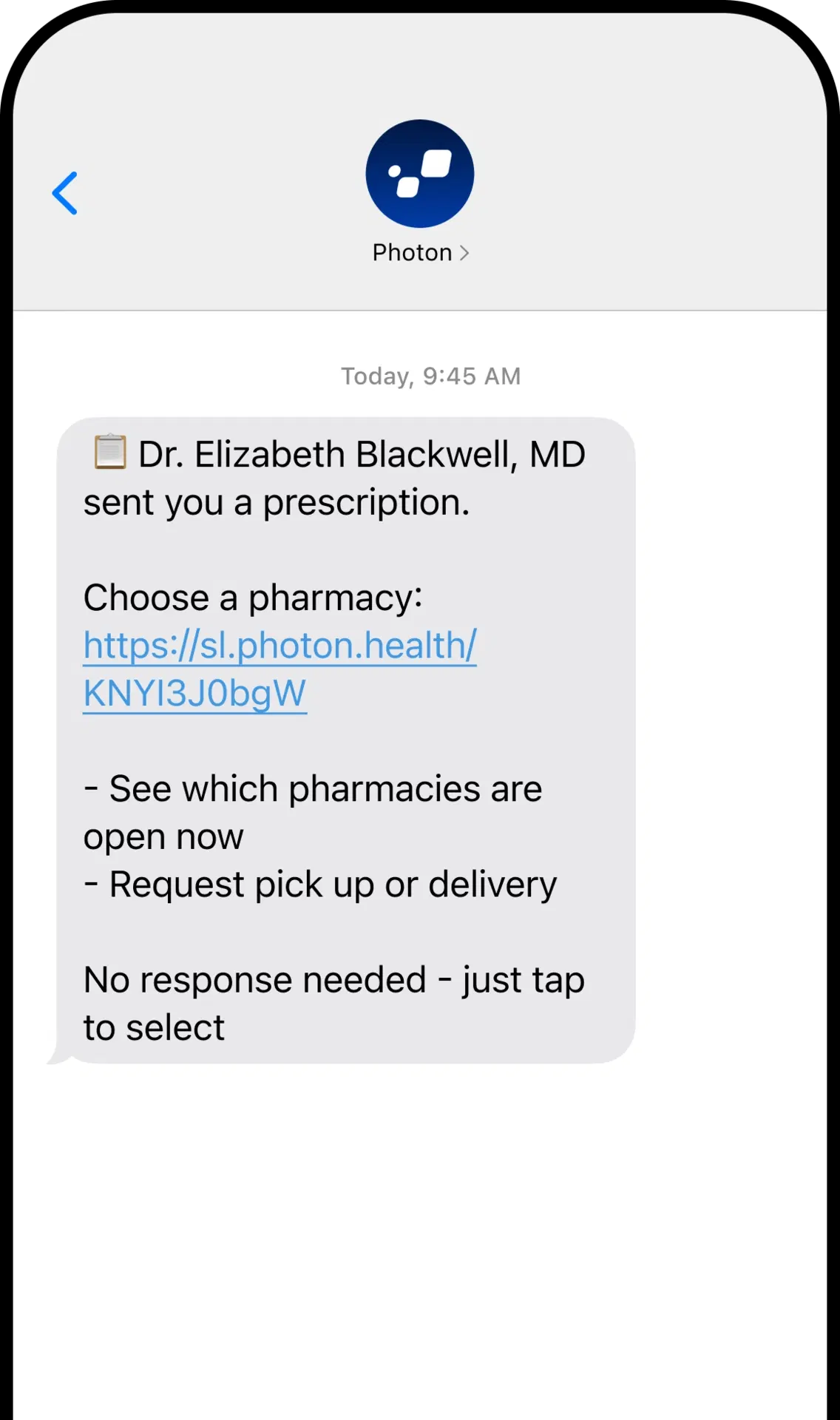 Let patients shop between pharmacies.