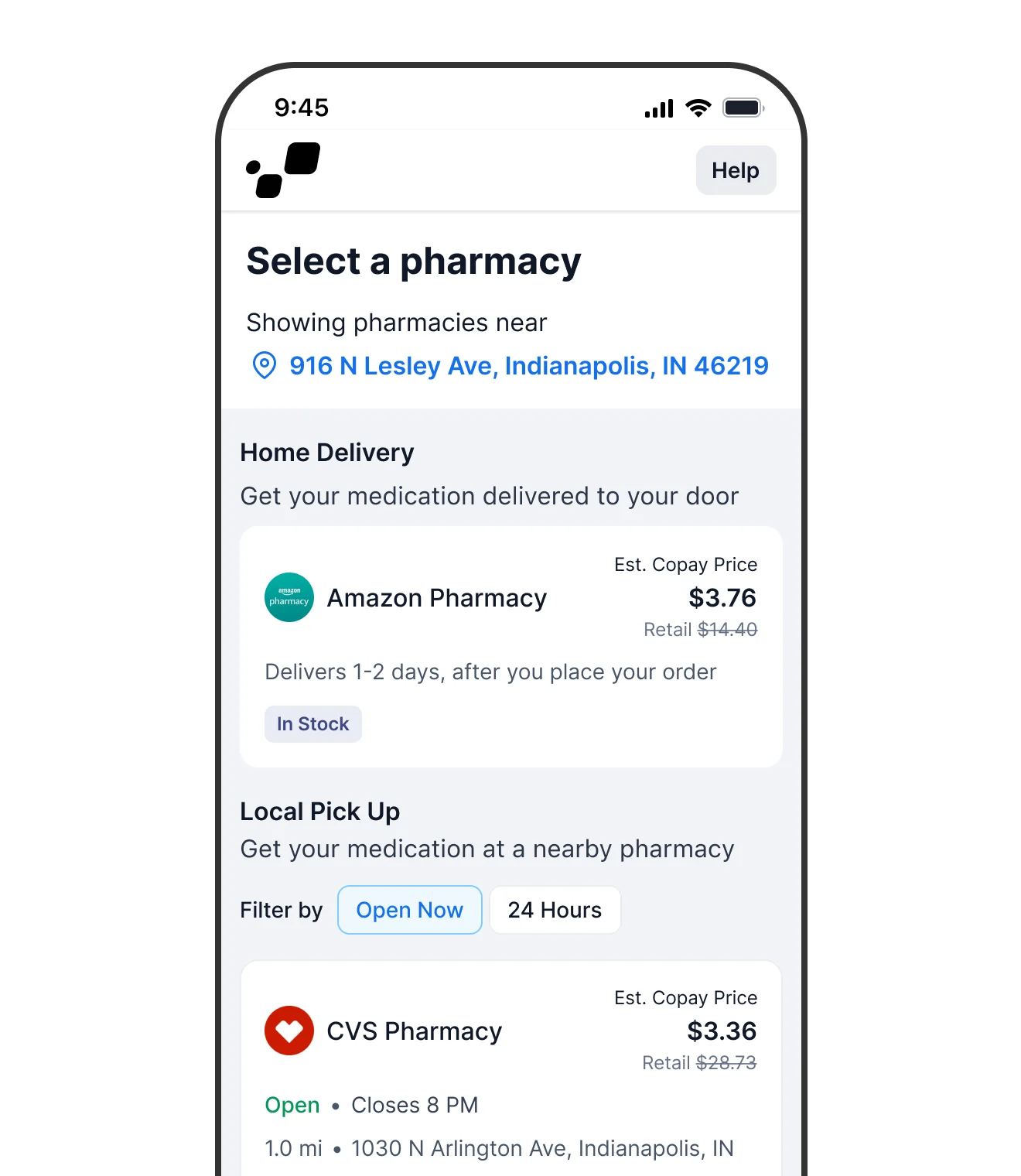 Prescriptions,<br> on your terms.