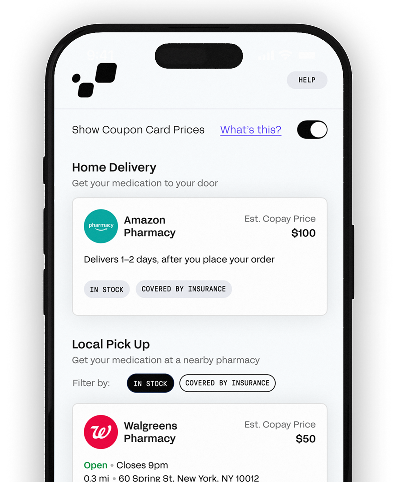 Prescriptions,<br> on your terms.