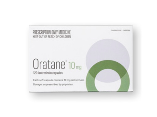 Oratane 20mg 120caps front