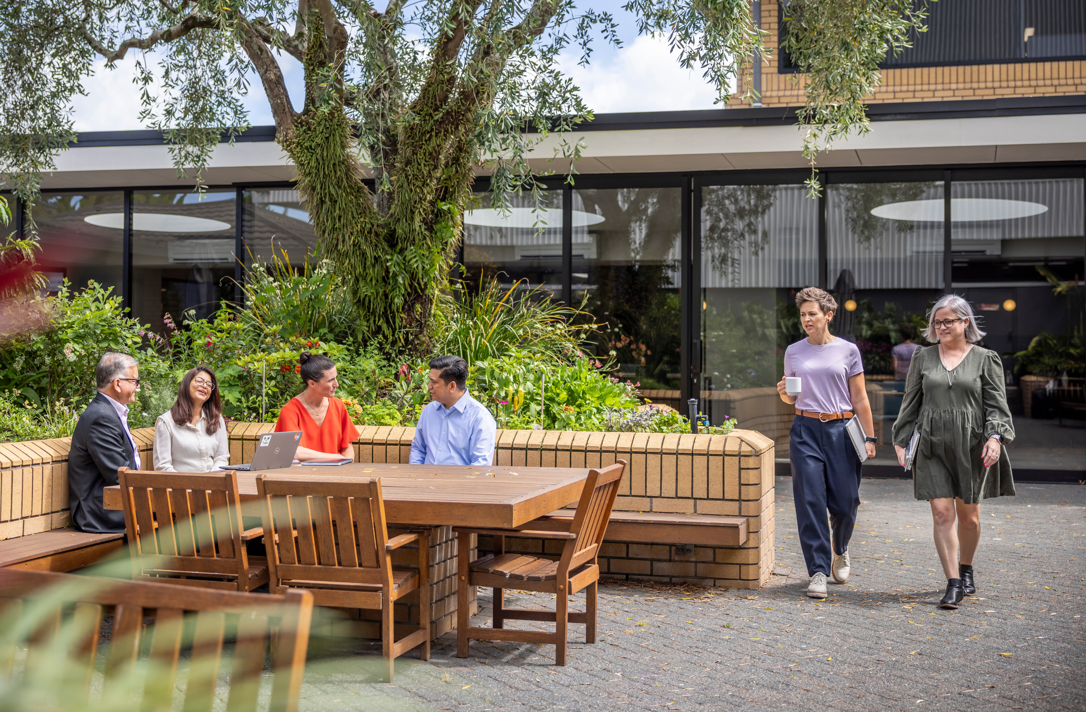 Douglas courtyard Douglas courtyard