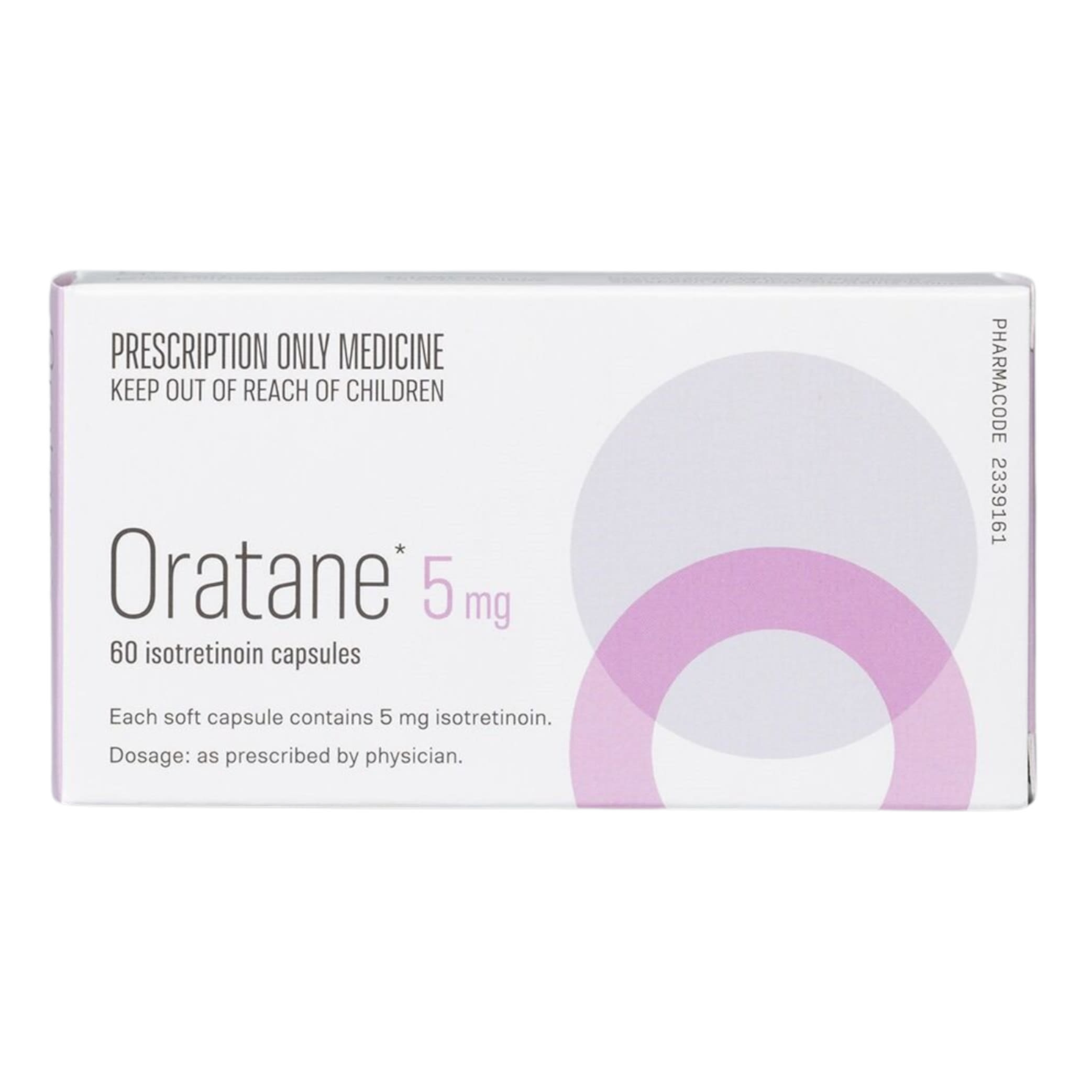Oratane 5mg box