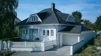 German pitched roof