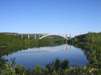 bridge over the river