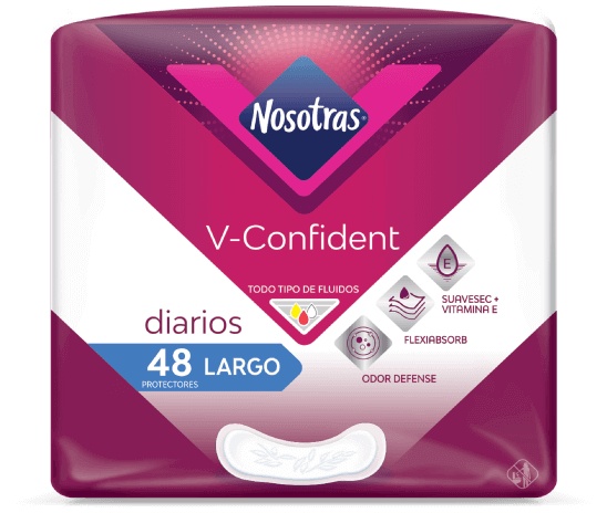 Protectores V-Confident Diarios Largo PR