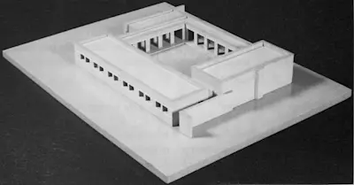 House Naalden, Model, Van der Laan Archives