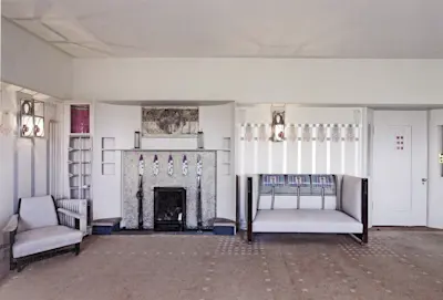 Northwest corner of drawing room