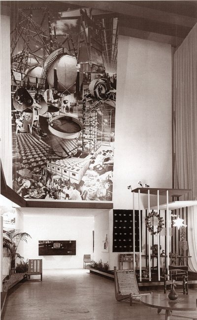 Exhibition El arte in la vida diaria, Palacio de Bellas Artes, 1952