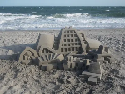 #2-Calvin Seibert’s Modernist Sandcastles