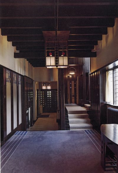 Hall, view toward entrance