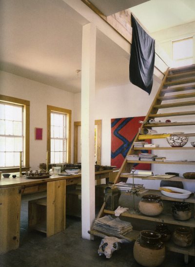 View of ground floor. Photo ca. 1980.