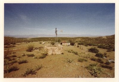 Tank and windmill. Photo 1977.
