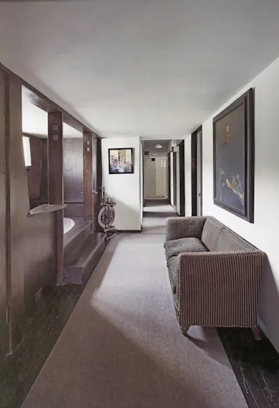 Upper hall on first floor