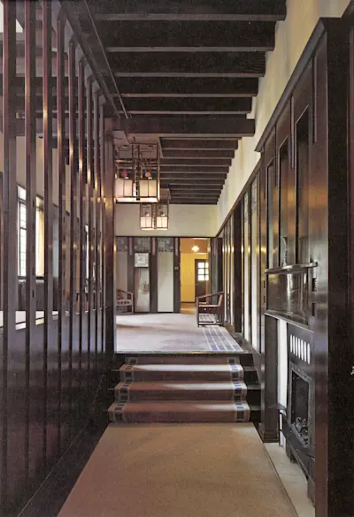 Hall, view from entrance