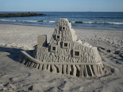 #3-Calvin Seibert’s Modernist Sandcastles