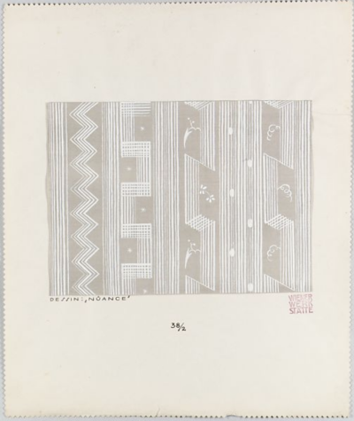 Dagobert Peche, Nuance, 1922, Metropolitan Museum Archive