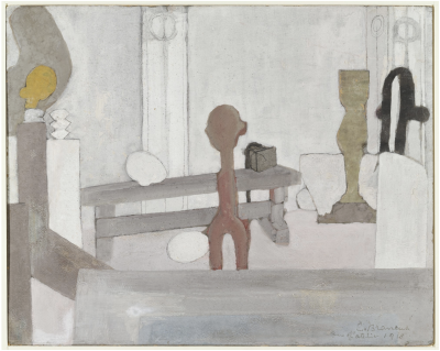 “View of the Artist’s Studio”, Constantin Brancusi, 1918 (via MOMA)
