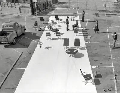 5 C - Eames Office, Parking Lot