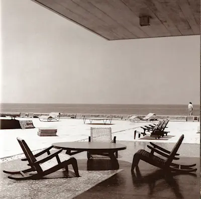 Chairs and Table, Pierre Marques Hotel, Acapulco, 1957
