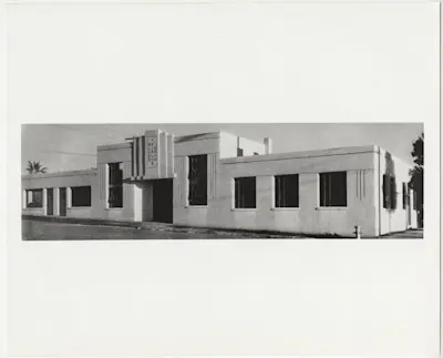 Daily-Blade Tribune building. Courtesy of Design & Architecture Museum at the University of California, Santa Barbara