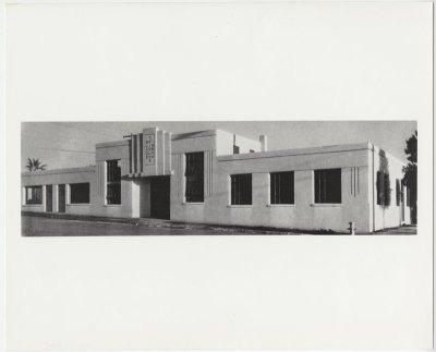 Daily-Blade Tribune building. Courtesy of Design & Architecture Museum at the University of California, Santa Barbara