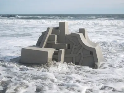 #0-Calvin Seibert’s Modernist Sandcastles