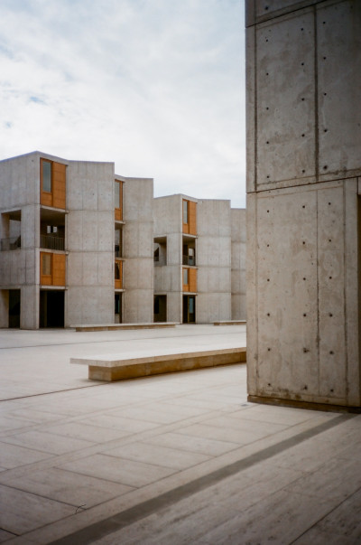 Louis Kahn - Salk Institute  Architecture sketch, Architecture