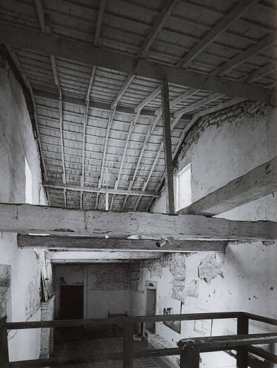 Roof and supporting beams of Mission San Diego de Alcala. Courtesy of Gibbs Smith Books