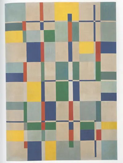 Lygia Clark, Composicao, 1953, oil on canvas