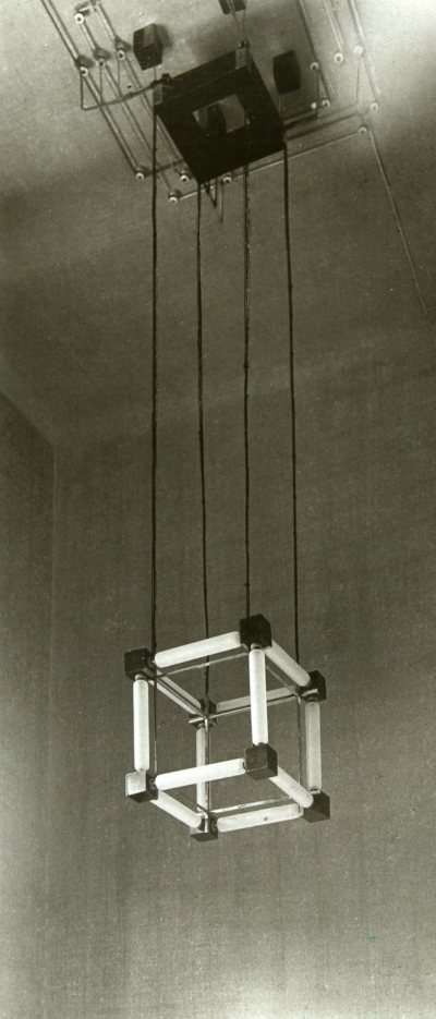 Josef Albers, Lighting fixture, 1923-24