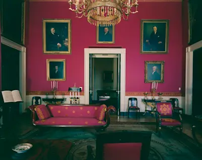 Red Room. Photo courtesy of John F. Kennedy Presidential Library and Museum.
