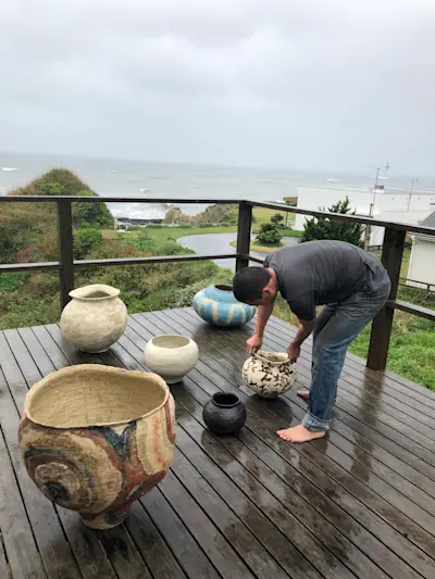 Kazunori Hamana's studio