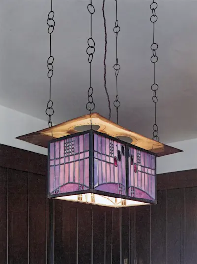 Light fixture of dining room