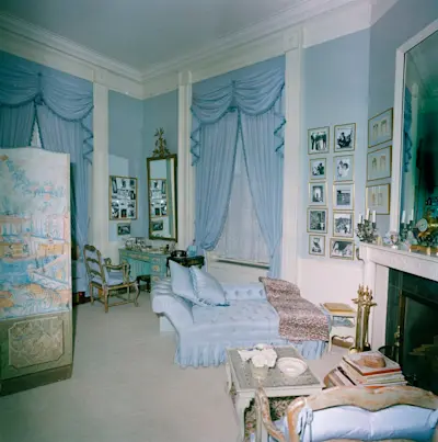 First Lady’s Dressing Room. Photo courtesy of John F. Kennedy Presidential Library and Museum.