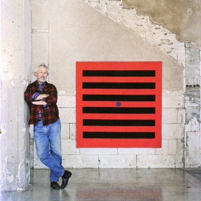 Donald Judd with untitled, 1961. Photo 1993.