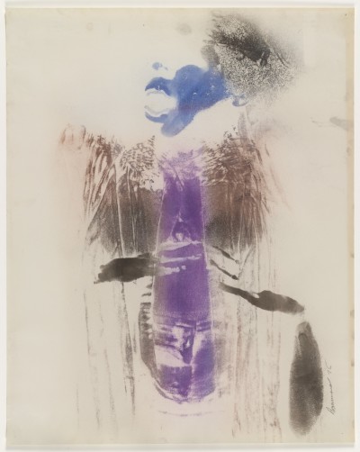 Untitled (Body Print) by David Hammons, 1975. Museum of Modern Art