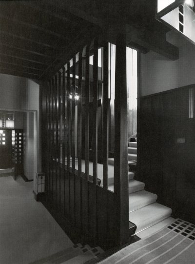 Hall, staircase to first floor