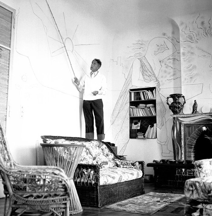 Jean Cocteau’s frescoes