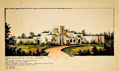 South Bay Union School. Courtesy of Design & Architecture Museum at the University of California, Santa Barbara