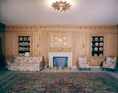 Vermeil Room After Restoration. Photo courtesy of John F. Kennedy Presidential Library and Museum.