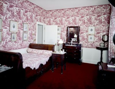 Empire Guest Bedroom. Photo courtesy of John F. Kennedy Presidential Library and Museum.