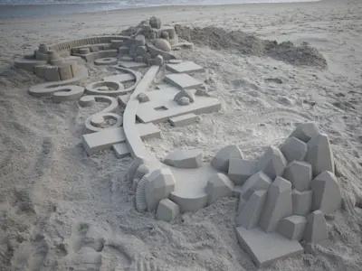#8-Calvin Seibert’s Modernist Sandcastles