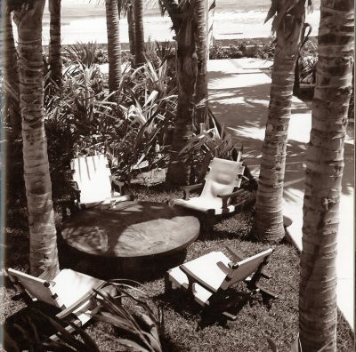 Garden Chairs and Table, Pierre Marques Hotel, Acapulco, 1957